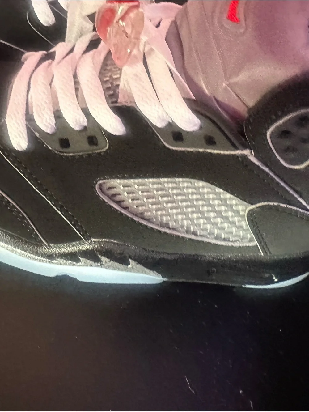 Kids Black and White Athletic Sneakers